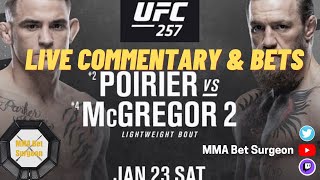 UFC 257: McGregor vs Poirier 2 Live Breakdown and Bets