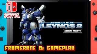 Assault Suit Leynos 2 Saturn Tribute / 重装機兵レイノス2 サターントリビュート (Nintendo Switch) - Framerate \u0026 Gameplay