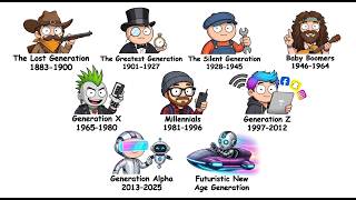 Every Generation explained in 9 minutes