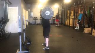 Andrew 300# back squat