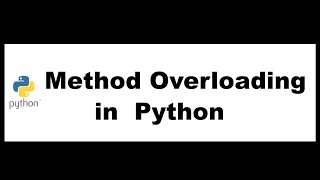 Python Bangla Tutorials 55 : Method Overloading