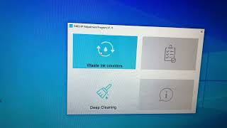 WIC (waste in counter) reset on Epson R2000, R1900 R2400 R2880 R3000 red light error solved