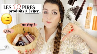 10 produits à fuir absolument 😡Je ne les rachèterai pas 🙅🏻 Que des déceptions.. | LOdoesmakeup