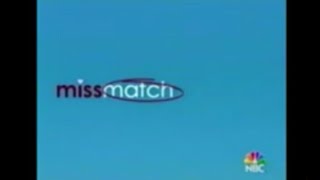 Miss Match NBC Dramedy Intro (2003)
