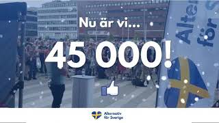 Nu gillar över 45 000 Alternativ för Sverige på Facebook!