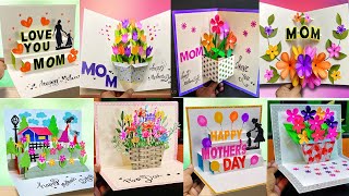 8 Handmade Mother's Day card / Mother's Day pop up card making