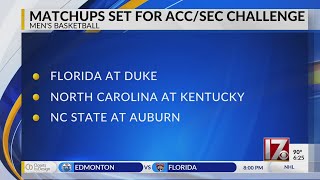 2025 ACC/SEC Challenge matchups set