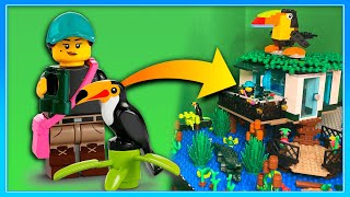 I made a LEGO ZOO Research Station... 🦜