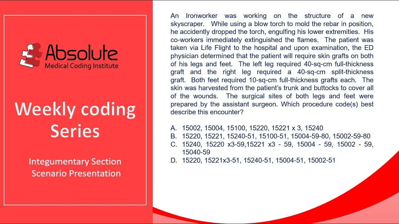 Amci Coding Series Integumentary Youtube Amci Coding Series Integumentary Youtube