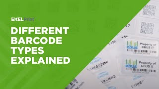 Different Barcodes Types Explained