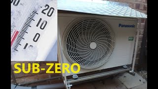 Panasonic AirCon - Sub-Zero Heating