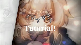 Advance Capcut Page Flip Tutorial! (Read desc!!)