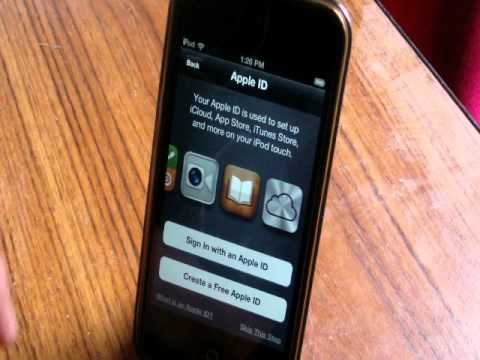iOS 5 iPod Set up! iOS 5 iPod Set up!