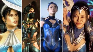 Kitana's Evolution in MK9, MKX, MK11 \u0026 MK1