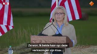 De toespraak van Trump criticus en afgevaardigde Liz Cheney na haar verkiezingsnederlaag