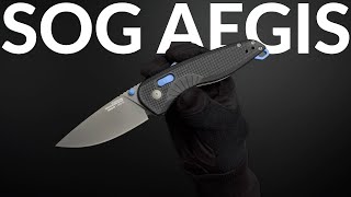 Складной нож SOG Aegis AT | Сталь D2 Cryo