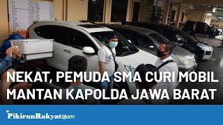 Nekat, Pemuda SMA di Tasik Curi Mobil Mantan Kapolda Jawa Barat