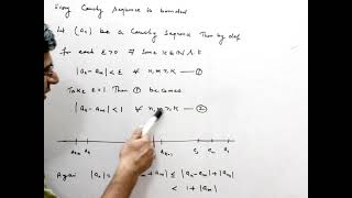 Every Cauchy sequence is bounded