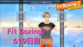 【フィットボクシング2】理想の体型を目指して　619日目