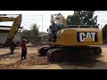 excavator cat 329d lme