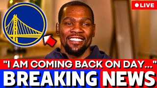 MY GOODNESS! DURANT ANNOUNCES RETURN TO THE WARRIORS! TRUTH REVEALED! GOLDEN STATE WARRIORS NEWS