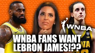 WOKE Fans Say LEBRON JAMES Should Be Able Play In The WNBA?! | OutKick The Morning w/ Charly Arnolt