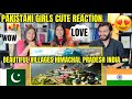 PAK🇵🇰 GIRLS REACTION ON BEAUTIFUL VILLAGES OF HIMACHAL PRADESH INDIA 🇮🇳KINNAUR VALLEY- KALPA & NAKO