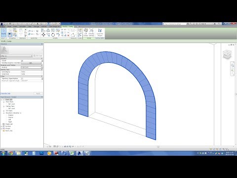 Revit Tips - Arched Lintel without array Revit Tips - Arched Lintel without array