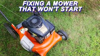 Fixing A Husqvarna Mower That Won't Start When Cold