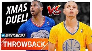 Throwback: Stephen Curry vs Chris Paul XMAS Duel Highlights (2013.12.25) Clippers vs Warriors - SICK
