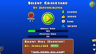 *I BEAT SILENTLOCKED 😱* playing silent levels on gd