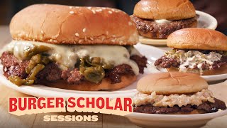 How to Cook 4 Regional Smashburgers with George Motz | Burger Scholar Sessions