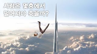 사람은 몇층에서 떨어져야 죽을까?