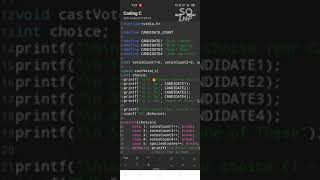 VOTING/ ELECTION PROGRAM, SYNTAX AND FLOWCHART