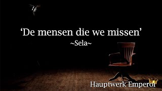 De mensen die we missen - Sela (Lyrics) -Orgelsolo Hauptwerk- Sampleset Domkerk Utrecht -by Matthijs