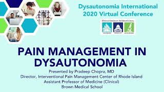 Pain Management in Dysautonomia