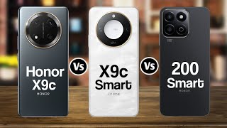 Honor X9c Vs Honor X9c Smart Vs Honor 200 Smart