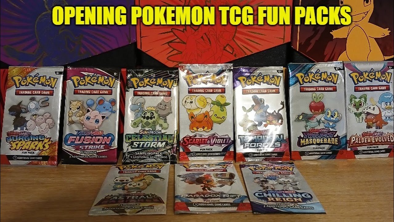 Opening Pokémon Tcg Fun Packs Youtube
