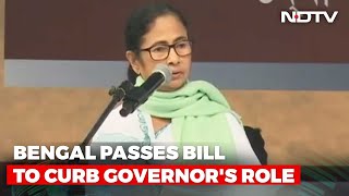 Bill To Replace Governor With Mamata Banerjee As Universities' Chancellor Passed