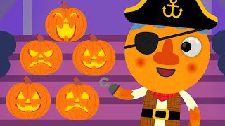 Five Little Pumpkins | Noodle & Pals | Halloween Songs For Children