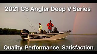 2021 G3 Angler Deep V Series Boats