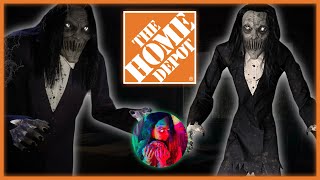 👻 UNBOXING \u0026 SET UP Home Depot 2023 8ft Boogeyman Life Size Animatronic Halloween Prop 🎃