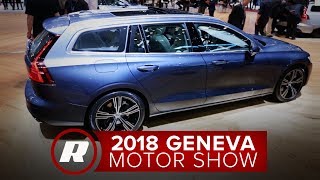 Volvo V60 PHEV piles on the wagon awesomeness at the 2018 Geneva Motor Show