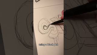 Graffiti Tutorial #shorts