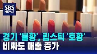 경기 '불황', 립스틱 '호황'…비싸도 매출 증가 / SBS