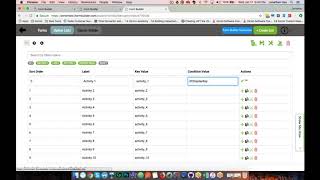 Segmented Option List (iFormBuilder)