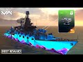 RF Varyag With 11x RIM-162D Best Air Defence in Action - Modern Warships Gameplay