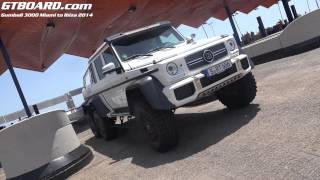 [4k] Brabus B63 6x6 700 HP on Spanish highways full acceleration Gumball 3000 Miami2Ibiza Dubsta 6x6