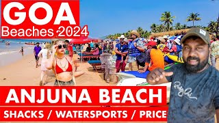 Goa Anjuna Beach2024 Situation Update, Water sports, Anjuna Market,Shopping Flea Market GoaTamilVlog