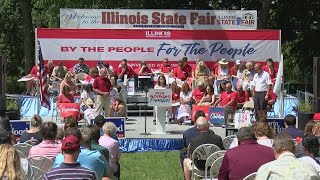 Republican Day at Illinois State Fair focused on this and not Trump